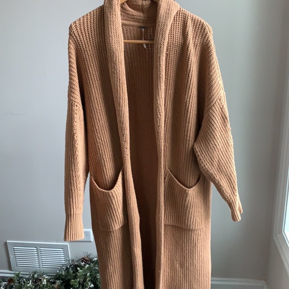 FREE PEOPLE SKYLARK CARDI KNIT DUSTER - Picture 3 of 6